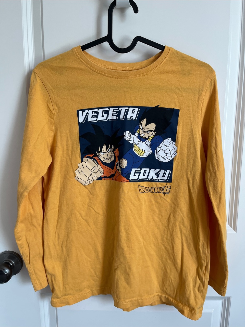 Kids' Dragon Ball Z Goku & Vegeta Long-Sleeve Tee - Yellow